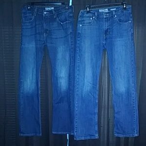 Levi jeans, Dickie's casual pants, Blk.Wranglers